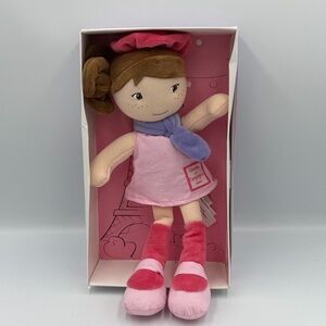 Camille Duoduo et Campagnie Paris Girl Doll 12” Brown Hair Freckles French Beret